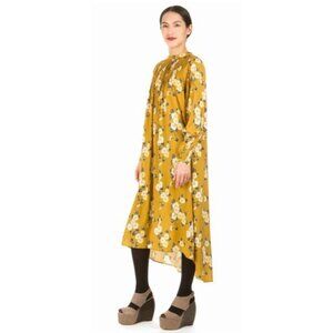 SUNO Floral Silk dress Size M